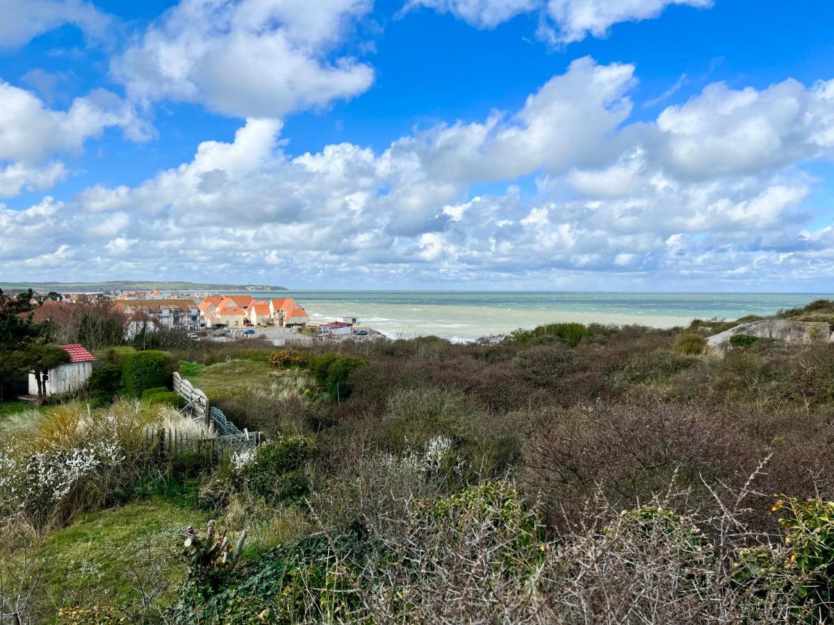 Coc - Villa Le Grand Terrain - Vue Mer Wissant Bagian luar foto
