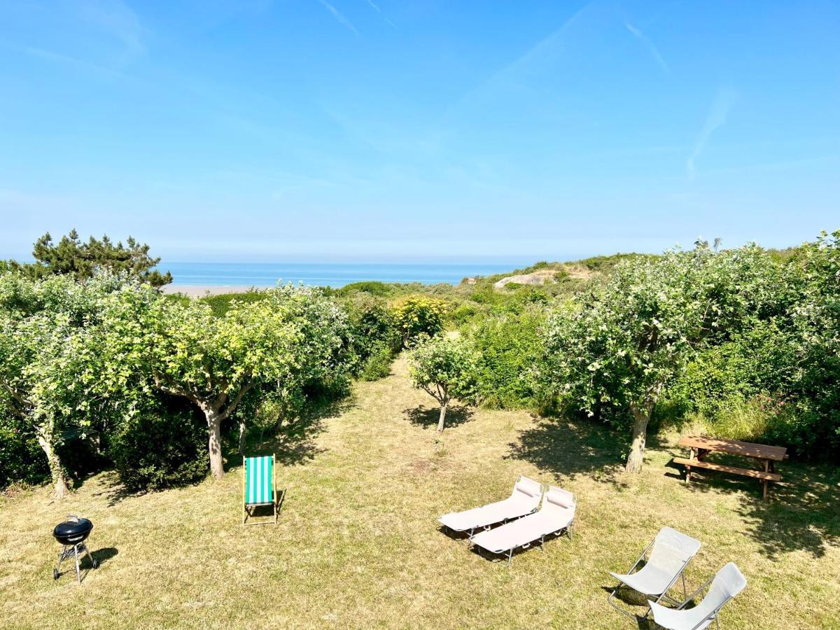 Coc - Villa Le Grand Terrain - Vue Mer Wissant Bagian luar foto