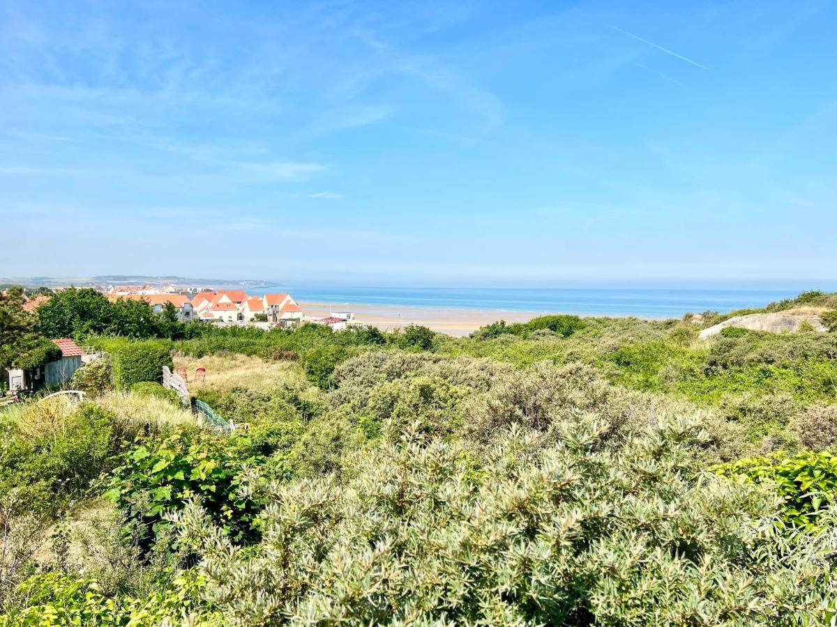 Coc - Villa Le Grand Terrain - Vue Mer Wissant Bagian luar foto